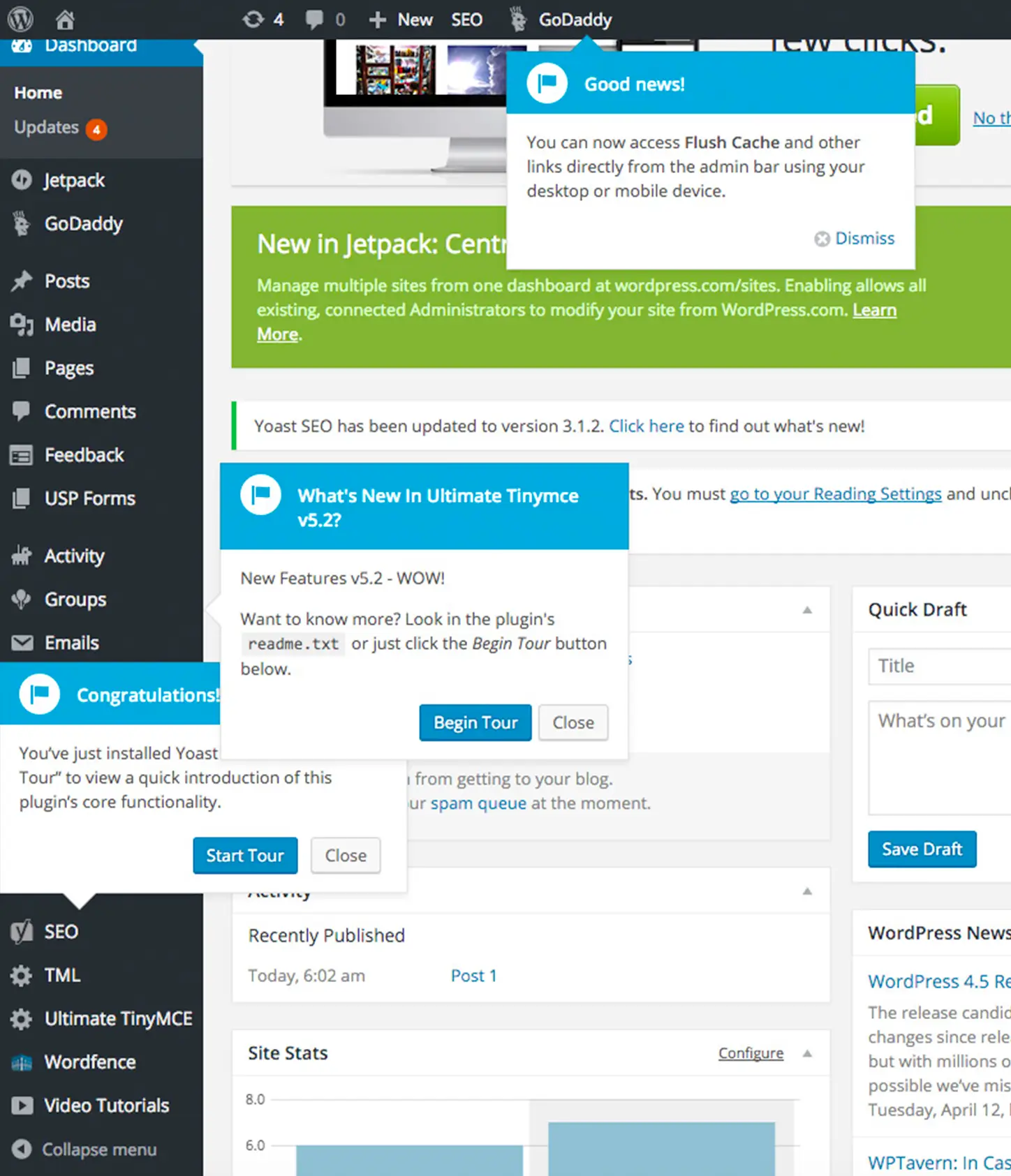 WordPress admin screenshot