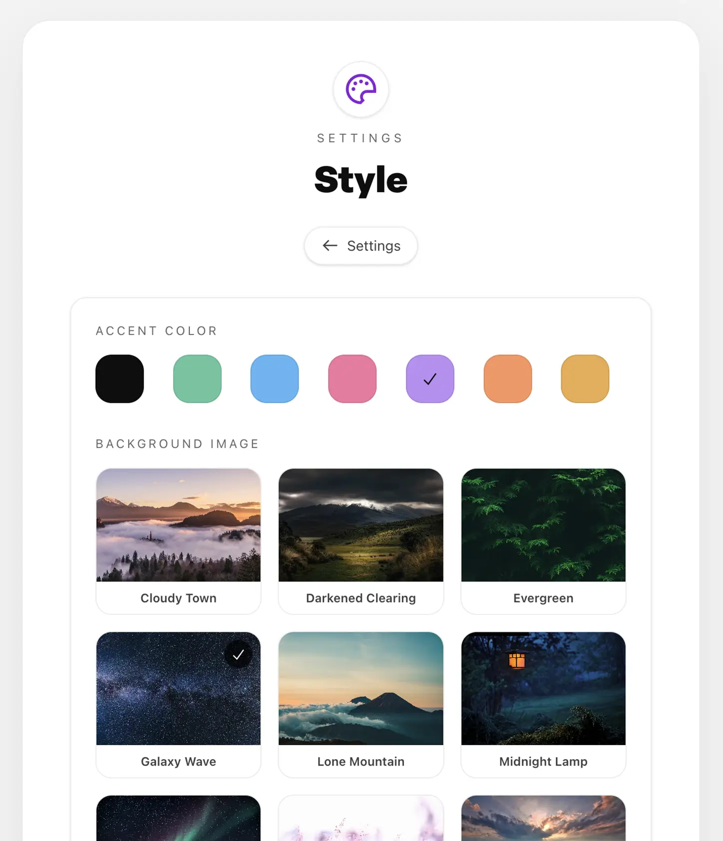 Custom admin dashboard screenshot